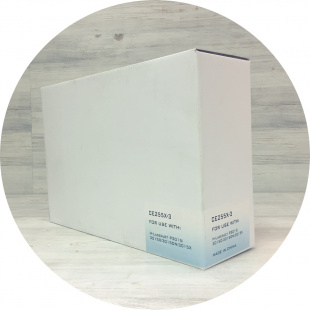Совместимый картридж HP CE255X (12 500 стр.)  белая коробка (Boost) 