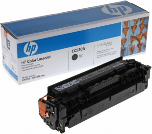 Картридж HP CC530A (3 500 стр.) (черный)
