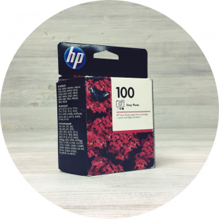 Картридж HP C9368AE (100)  (фото-серый)