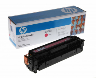 Картридж HP CC533A (2 800 стр.) (пурпурный)