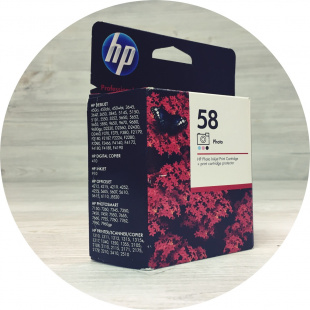Картридж HP C6658A (58) (125 стр.) (фото)